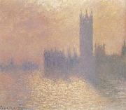 Claude Monet, Houses of Parliament,London,Stormy Sky